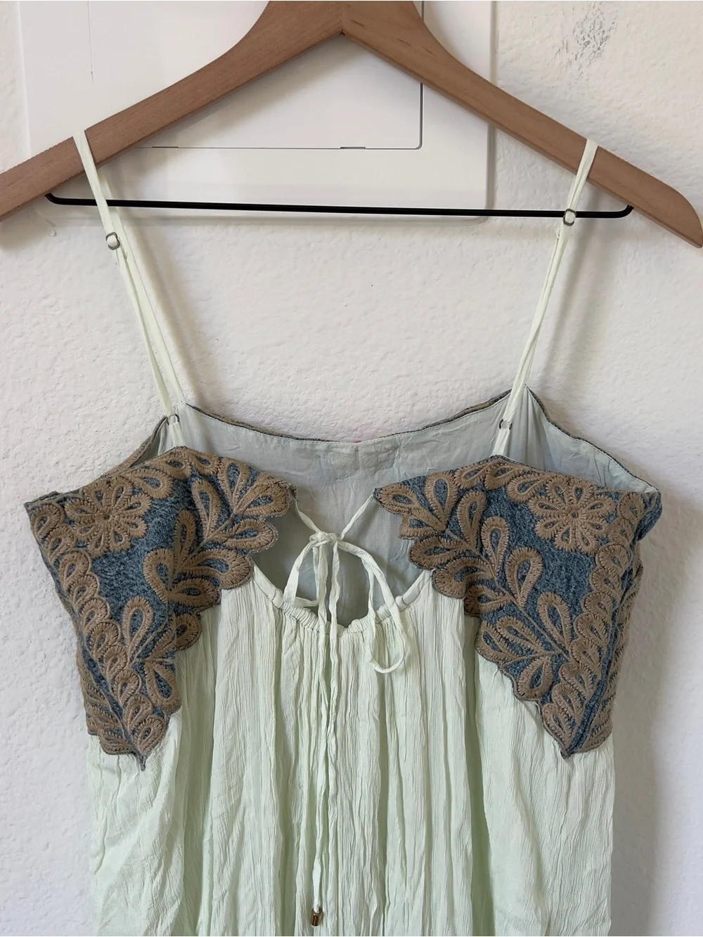 Free People Emery Maxi Dress - Blue / Green